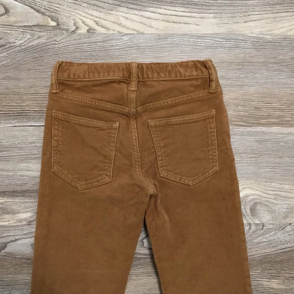 GAP Brown Stretch Slim Adjustable Waist Corduroy Pants 12